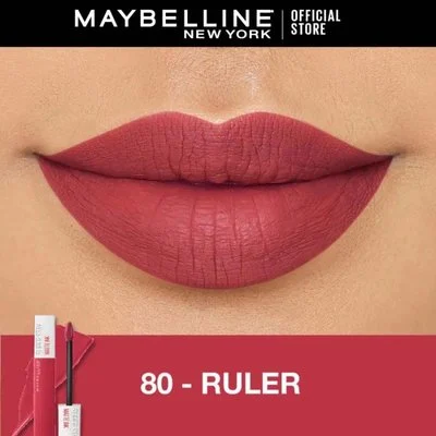 Maybelline Superstay Matte Ink Liquid Matte Lipstick 80 Ruler
