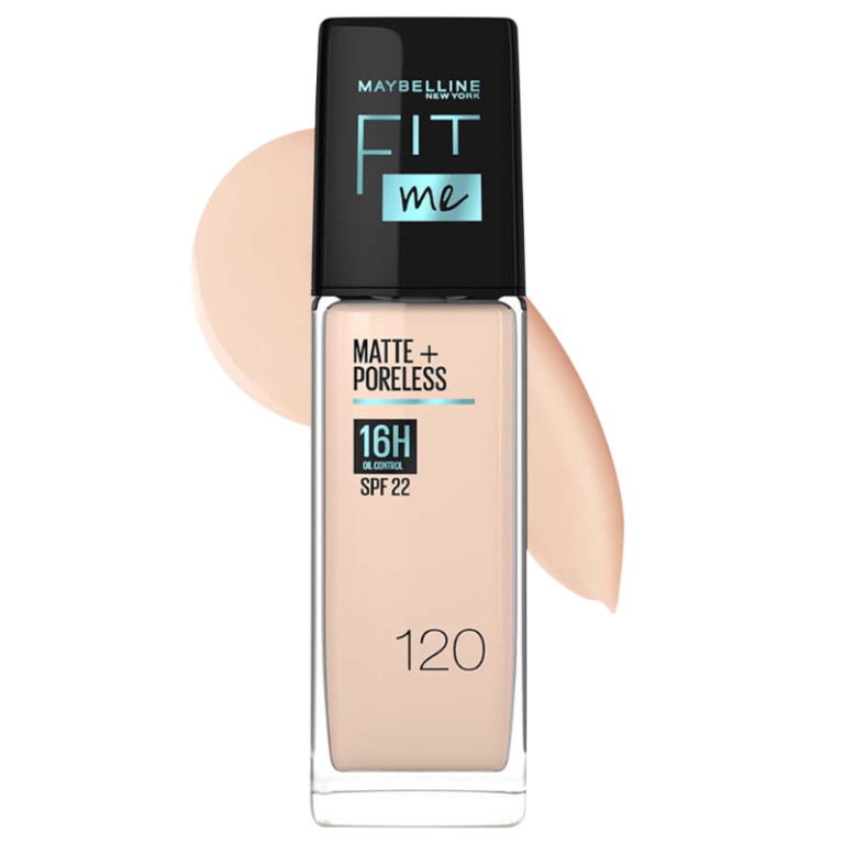 Maybelline Fit Me Matte And Poreless Liquid Matte Foundation 30ml Pump 120