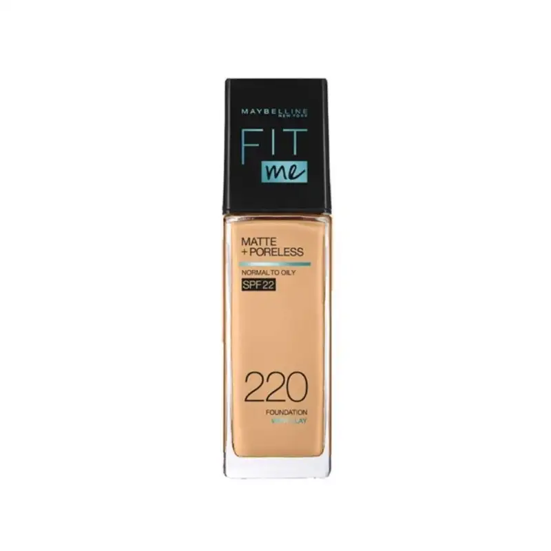 Maybelline Fit Me Matte And Poreless Liquid Matte Foundation 30ml Pump 220