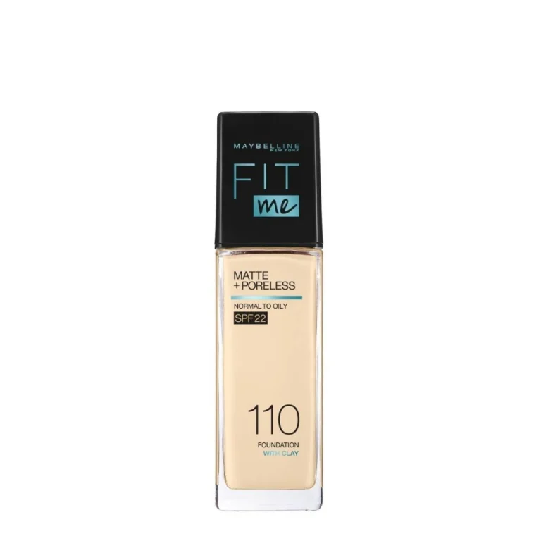 Maybelline Fit Me Matte And Poreless Liquid Matee Foundation 30ml Pump 110
