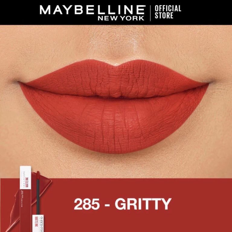 Maybelline Superstay Matte Ink Liquid Matte Lipstik 285 Gritty