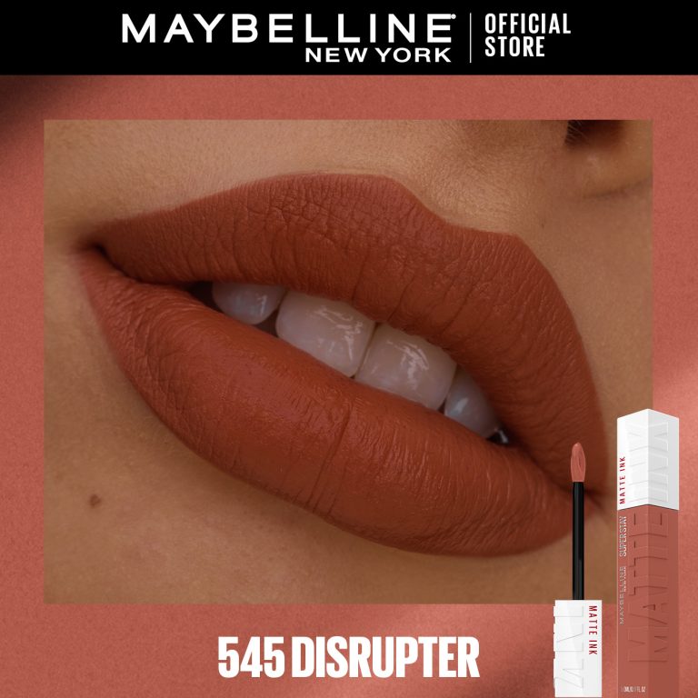Maybelline Superstay Matte Ink Liquid Matte Lipstik 545 Disrupter