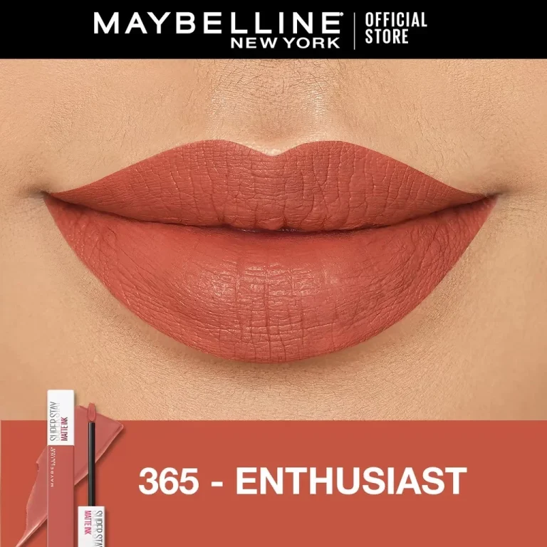 Maybelline Superstay Matte Ink Liquid Matte Lipstik 365 Enthusiast