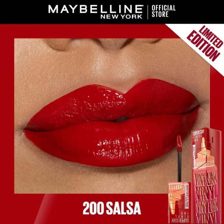 Maybelline Superstay Vinyl Ink 200 Salsa