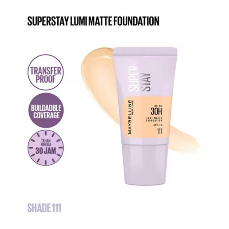 Maybelline Lumi-Matte Foundation Spf 16 111 18Ml