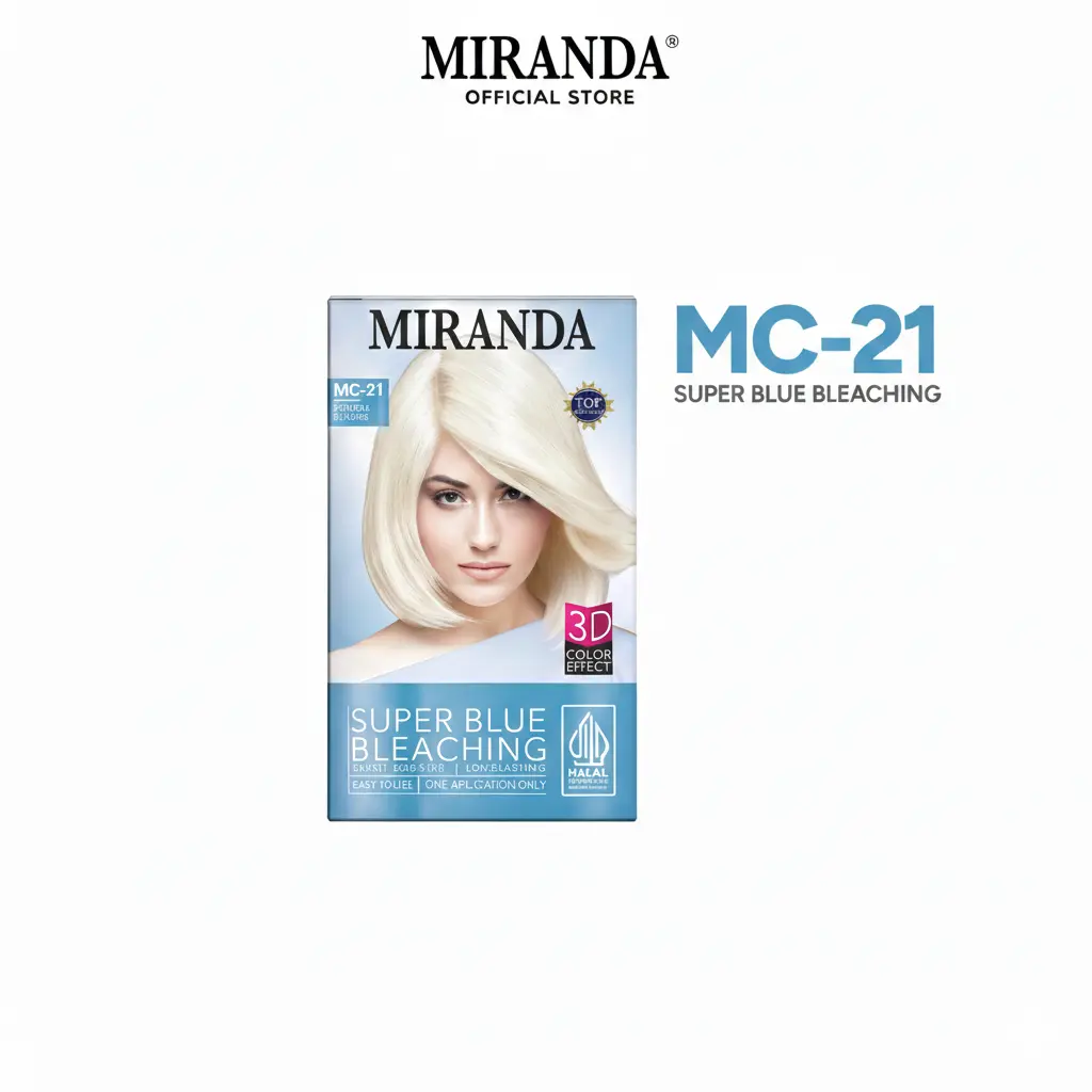 Miranda Hair Color Super Blue Bleaching 30g+30ml