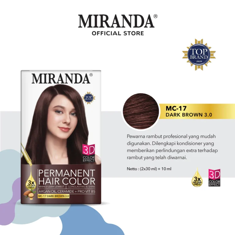 Miranda Hair Color Permanen 30 MC-17
