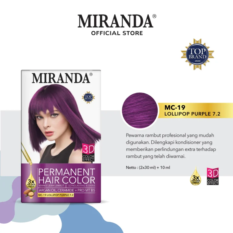 Miranda Hair Color Permanen 30 MC-19