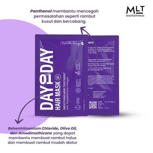 MLT Day To Day Hair Mask 01 Sachet 15ml