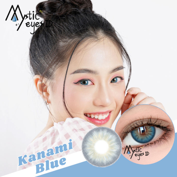 Mystic Eyes Biru Cherry Party Kanami Blue Zz1