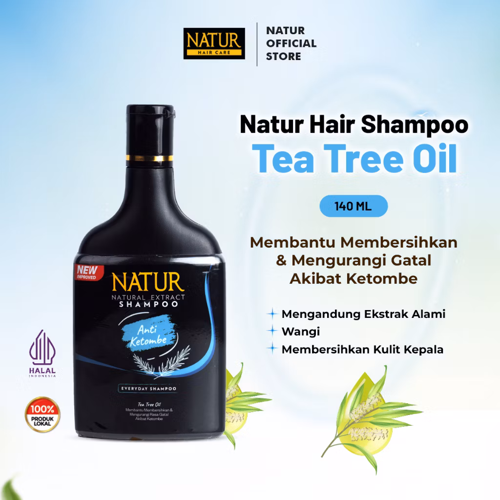 Natur Shampoo Tea Tree Oil 140ml