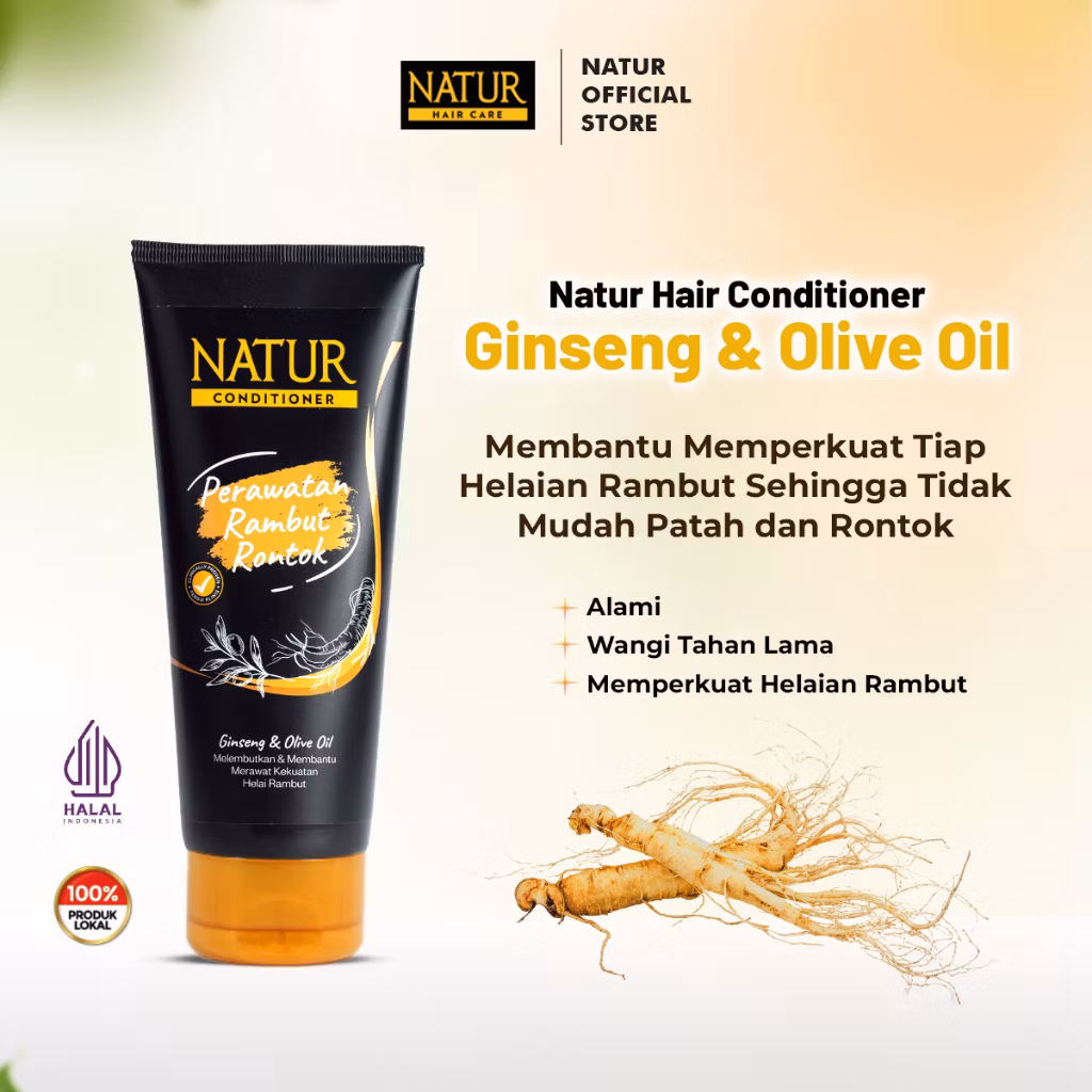 Natur Conditioner Ginseng & Olive Oil 160ml