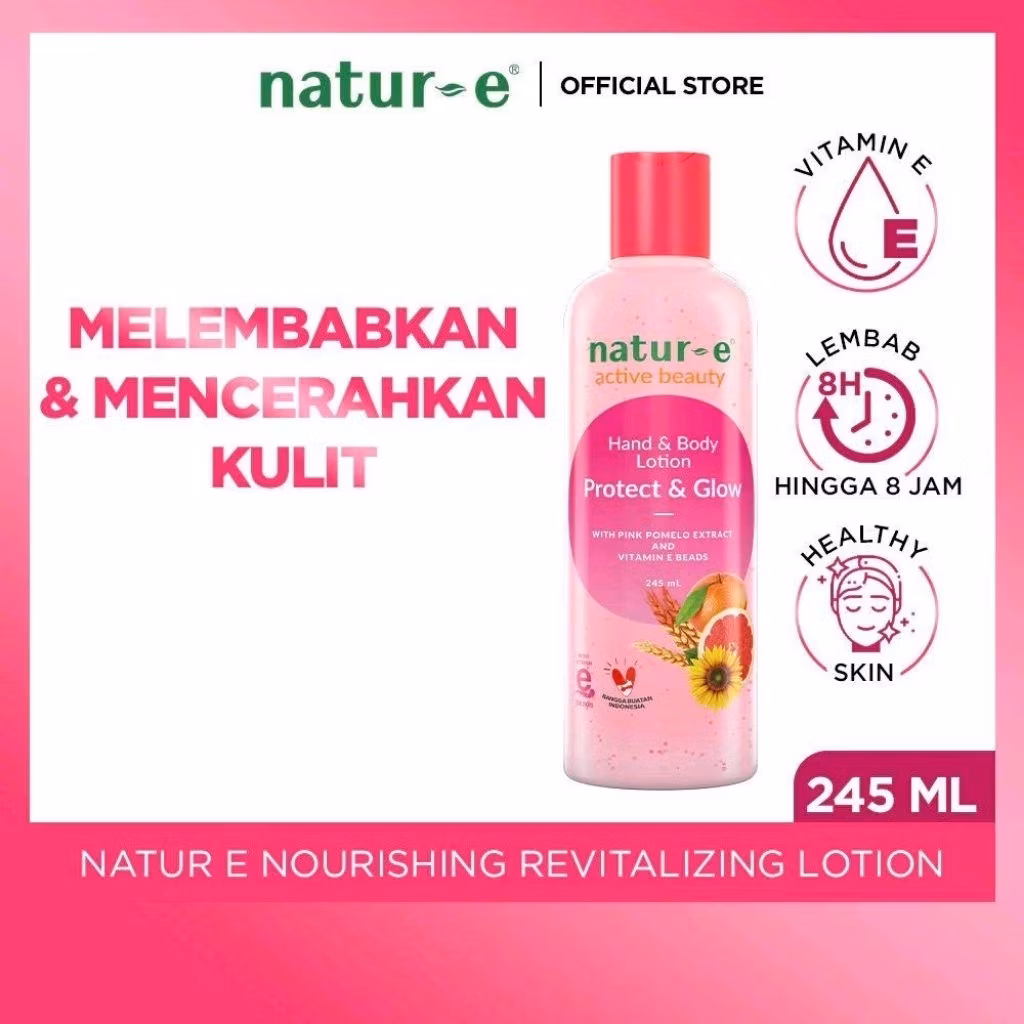 Natur-e Active Beauty Hand & Body Lotion Protect & Glow 245ml