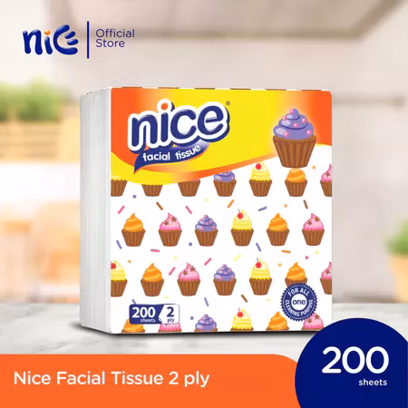 Nice Facial Tissue 200 Sheets