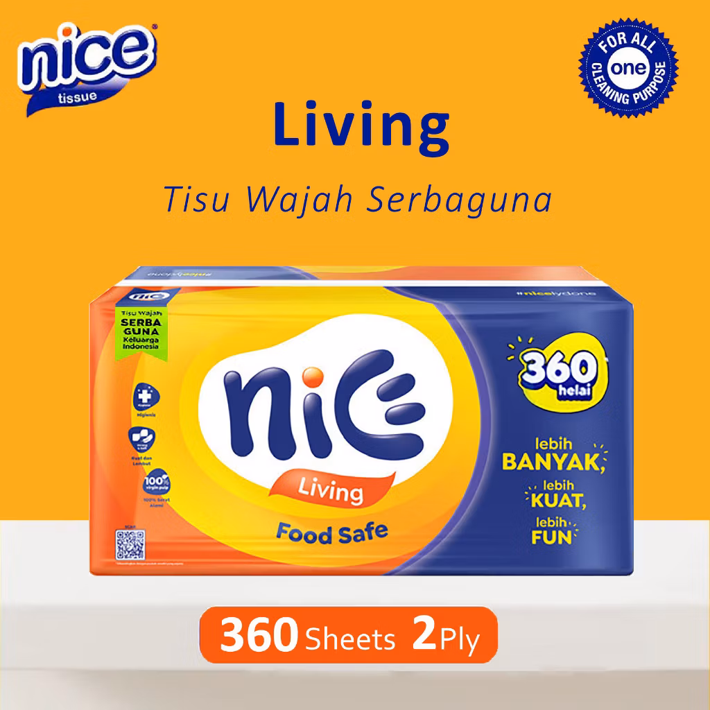 Nice Living Food Safe Tissue 360 Helai