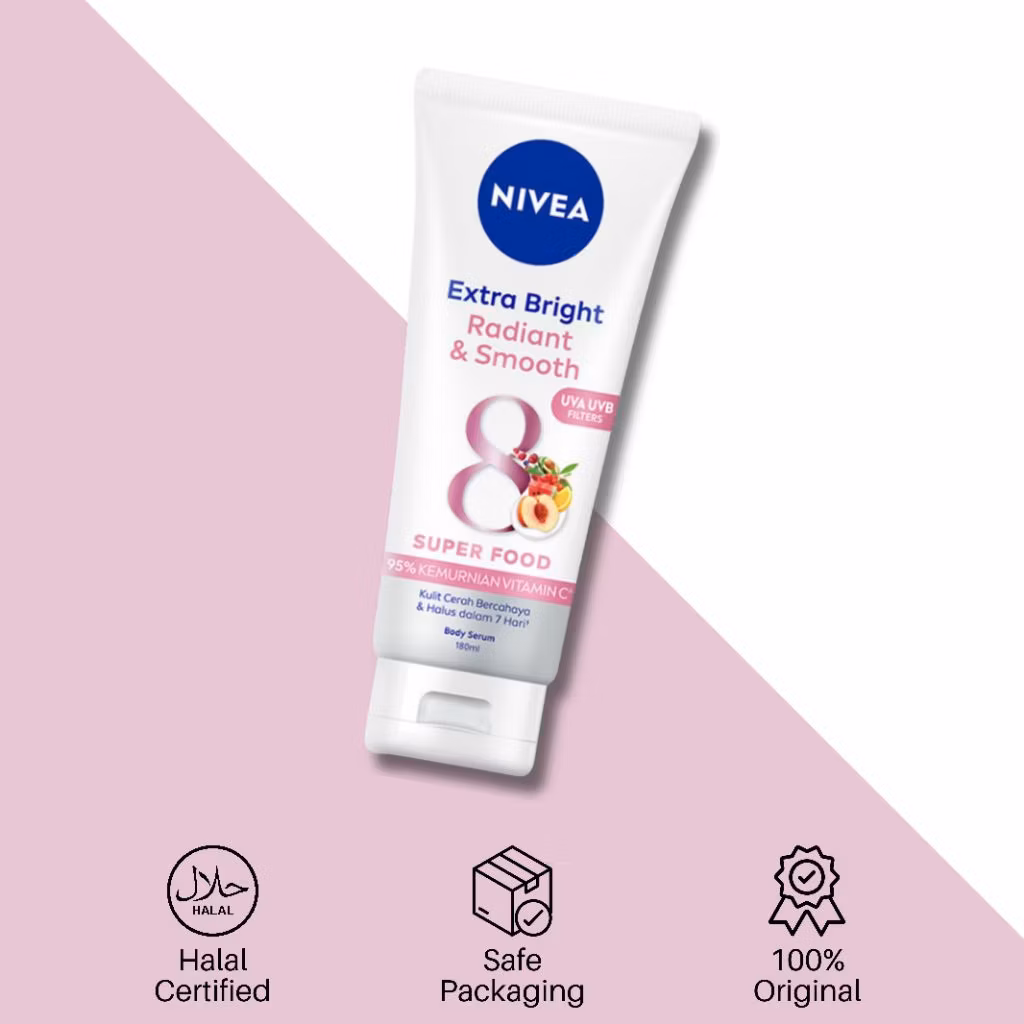 NIVEA Extra Bright Radiant & Smooth Body Serum 180ml