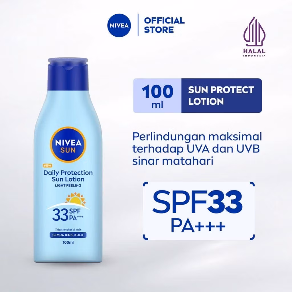 NIVEA Daily Protection Sun Lotion SPF33 100ml