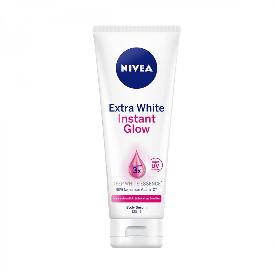 Nivea Body Serum Extra White Instant Glow 180ml
