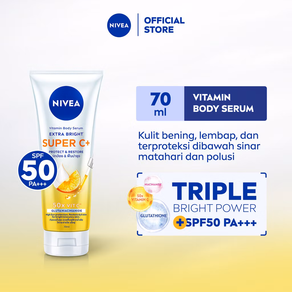 Nivea Super C+ Vitamin Body Serum 70ml