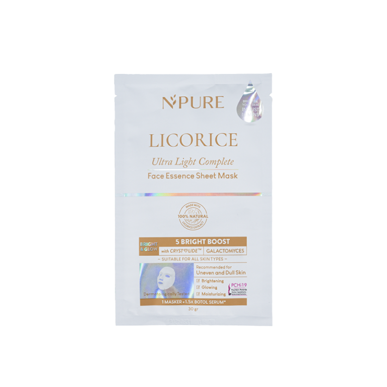 Npure Sheet Mask Licorice