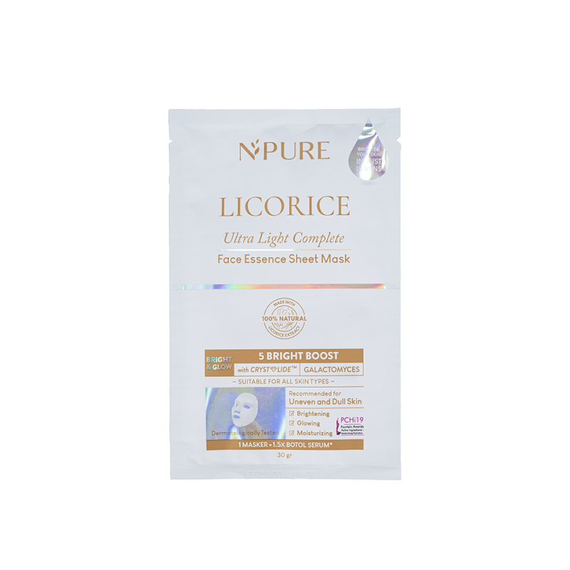 Npure Sheet Mask Licorice