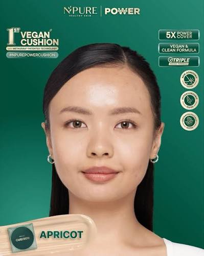 Npure Flawless Matte Cushion Power Apricot 13Gr