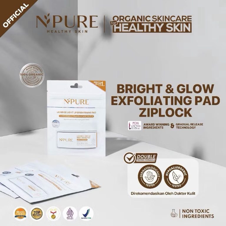 Npure Cica Acne Clear Pad Ziplock Terbaru Isi 5+2