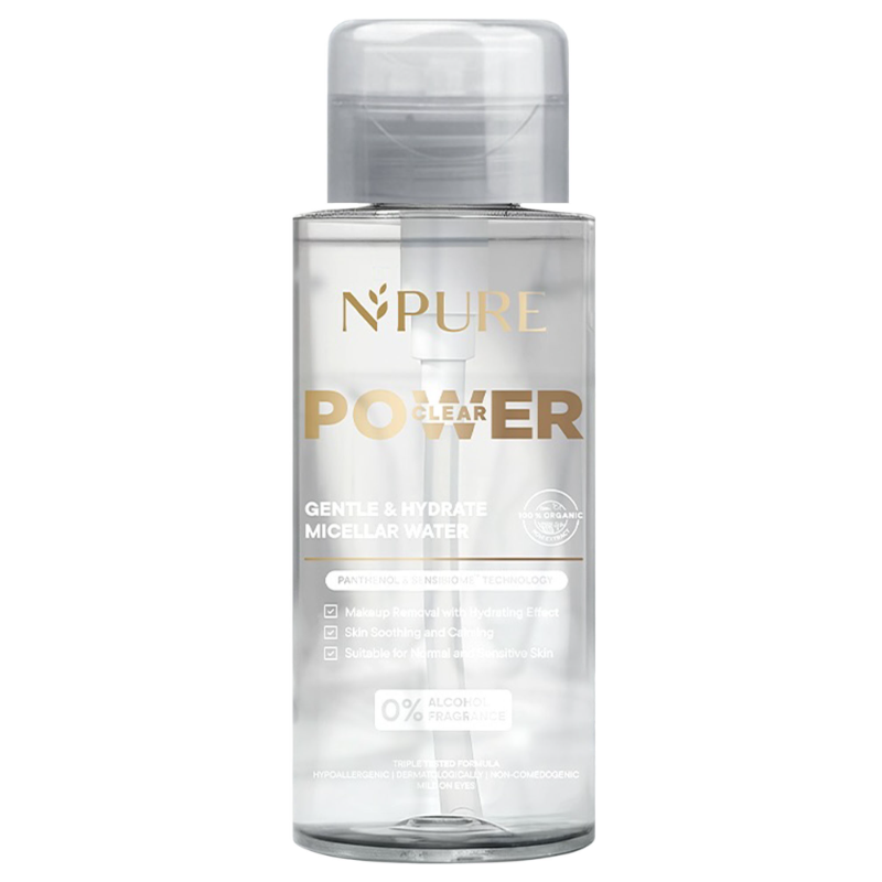 Npure Power Clear Gentle & Hydrate Micellar Water 300ml