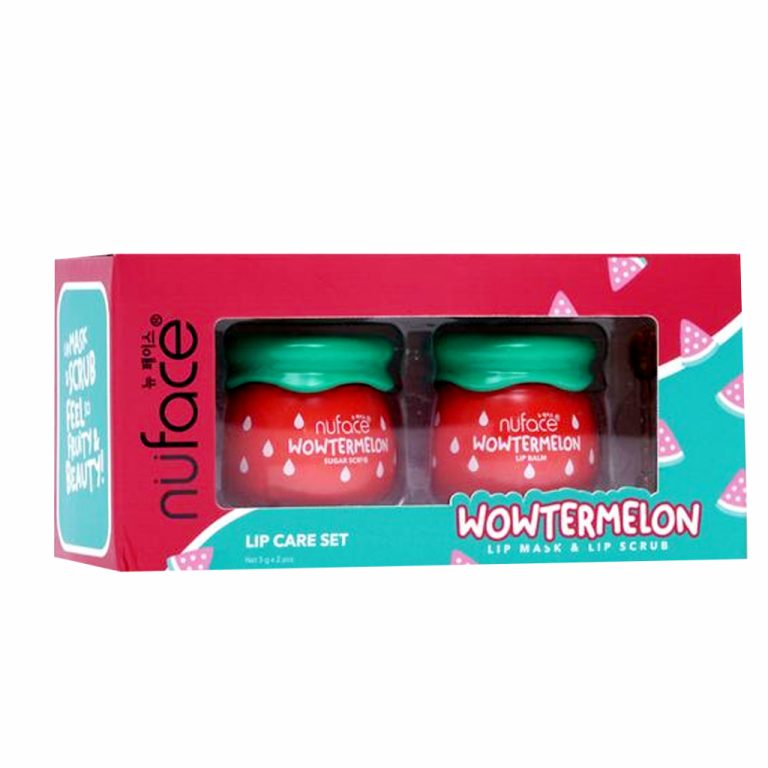 Nuface Lip Care Set Wowtermelon 5Gr X 2Pcs