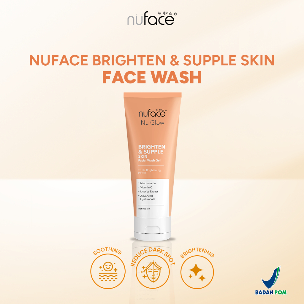 Nuface Nuglow Brightening Facial Wash