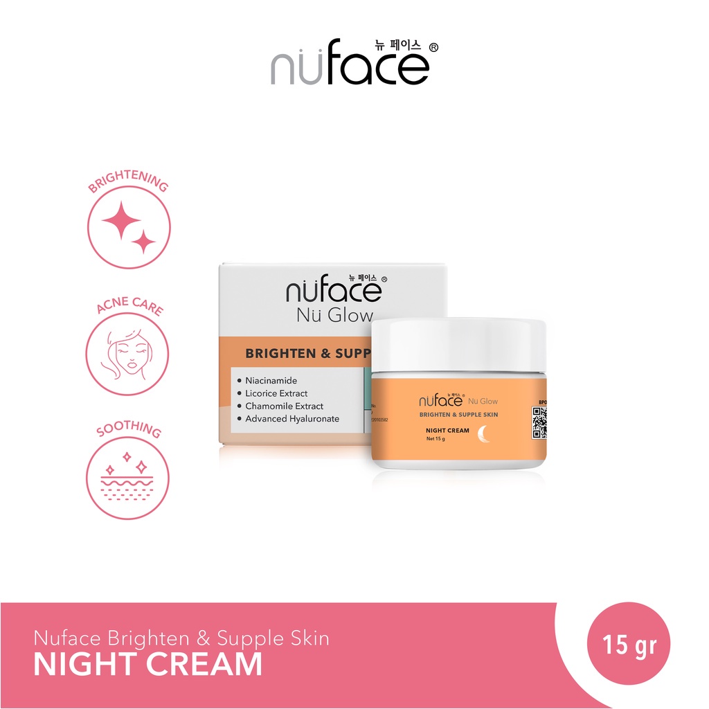 Nuface Brightening Night Cream