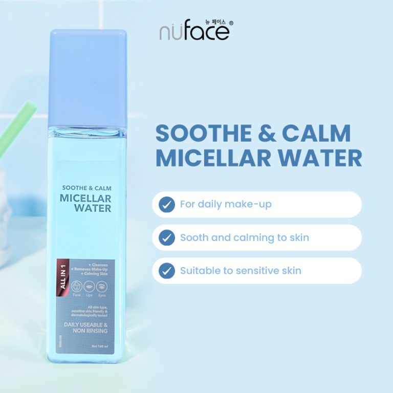 Nuface Soothe & Calm Micellar Water 160ml