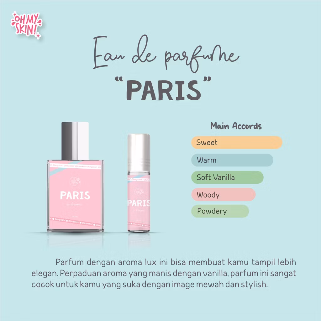 Oh My Skin EDP Roll On Paris 6ml