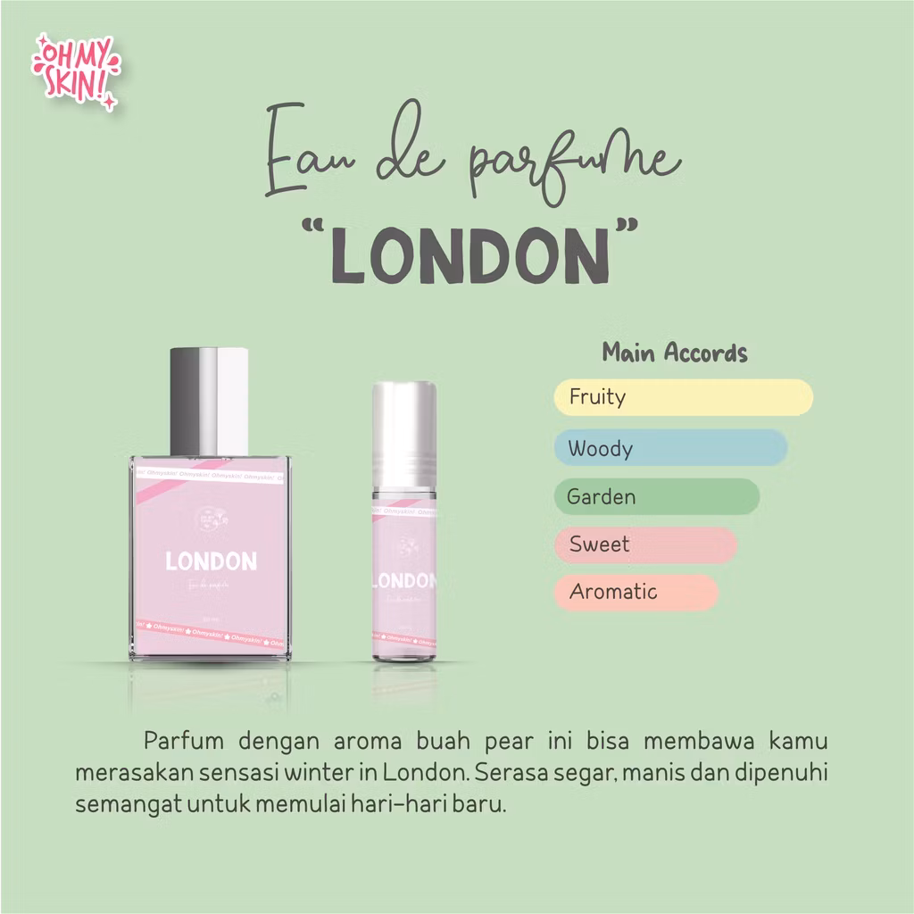 Oh My Skin EDP Roll On London 6ml