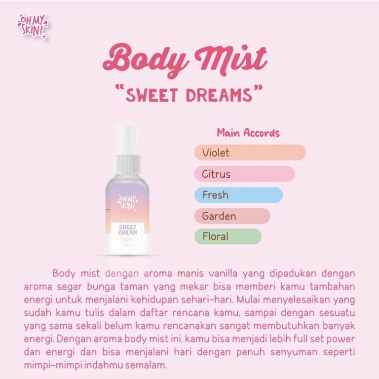 Oh My Skin Body Mist Sweet Dream 30ml