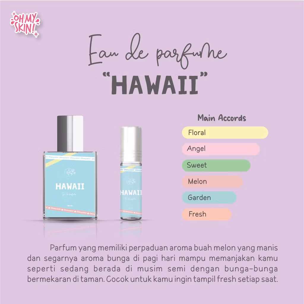 Oh My Skin Eau De Parfume Hawaii 30ml