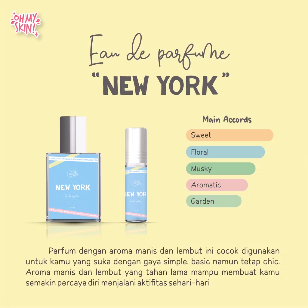 Oh My Skin Eau De Parfume New York 30ml