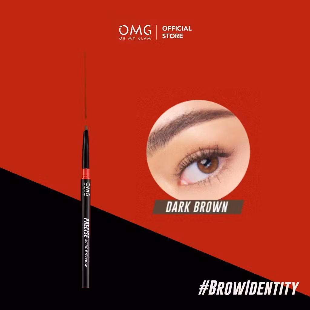 OMG Precise Matic Eyebrow 01 Dark Brown