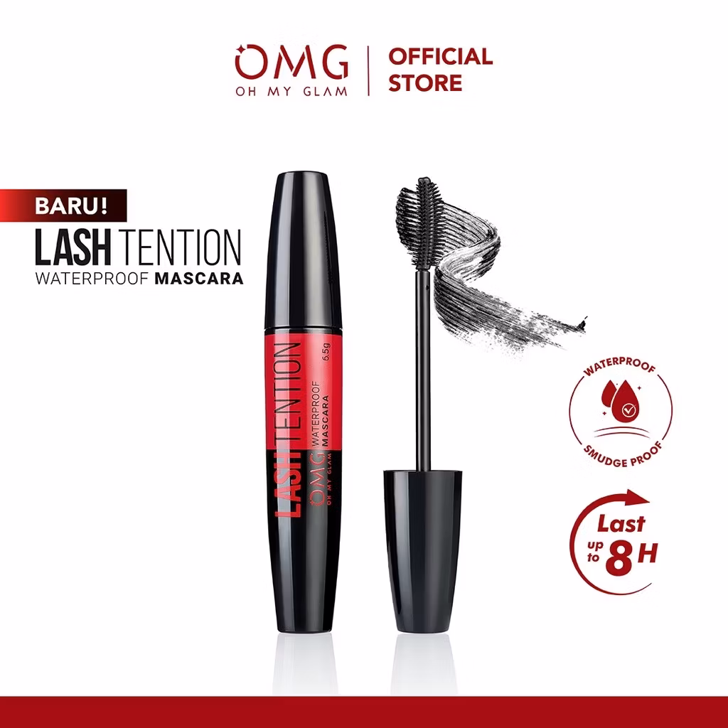Omg Oh My Glam Lashtention Waterproof Mascara