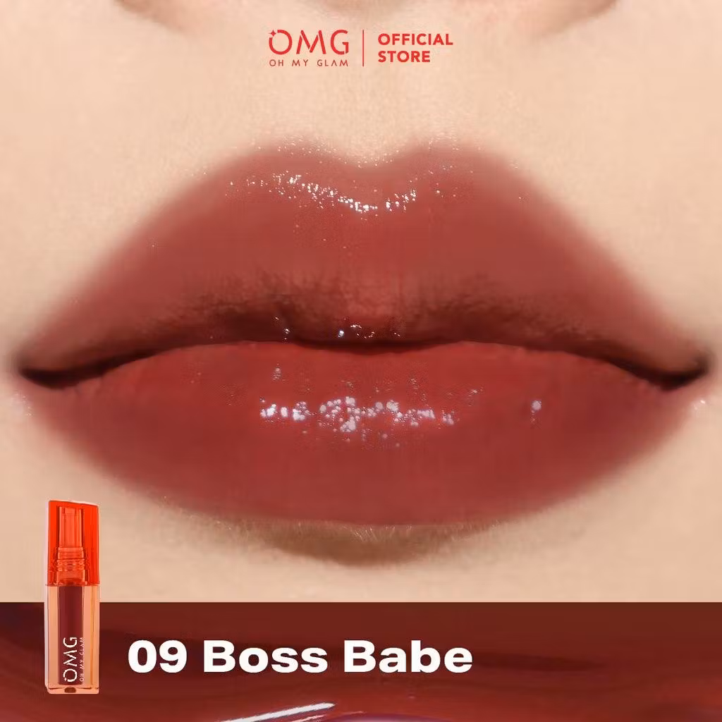 OMG Glassy Lip Tint 09 Bos Babe