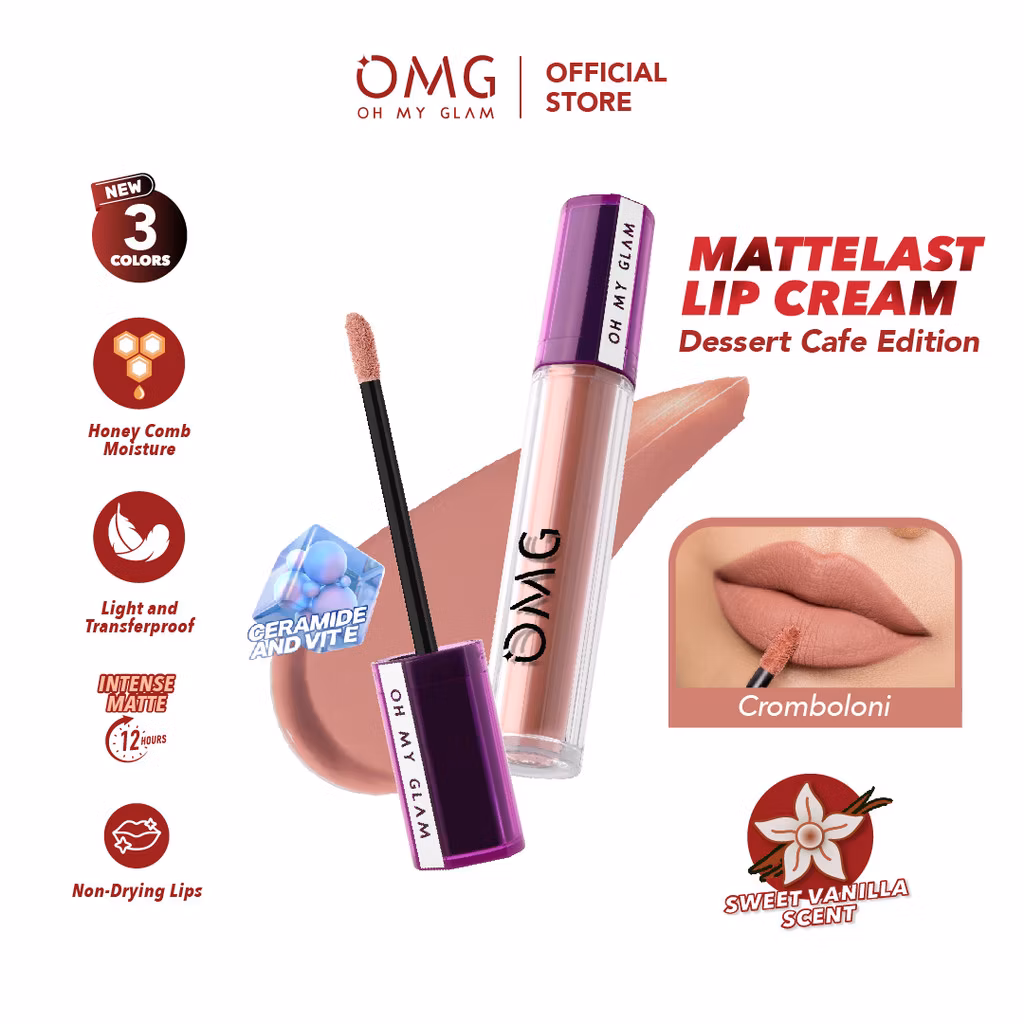 OMG Matte Dessert Cafe Last Lip Cream 28 Cromboloni