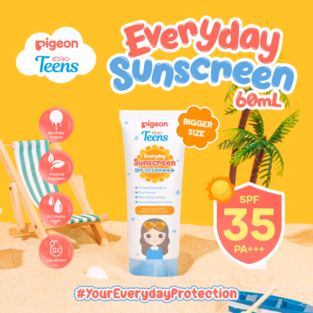 Pigeon Teens Everyday Sunscreen Spf 35/Pa+++ 60ml