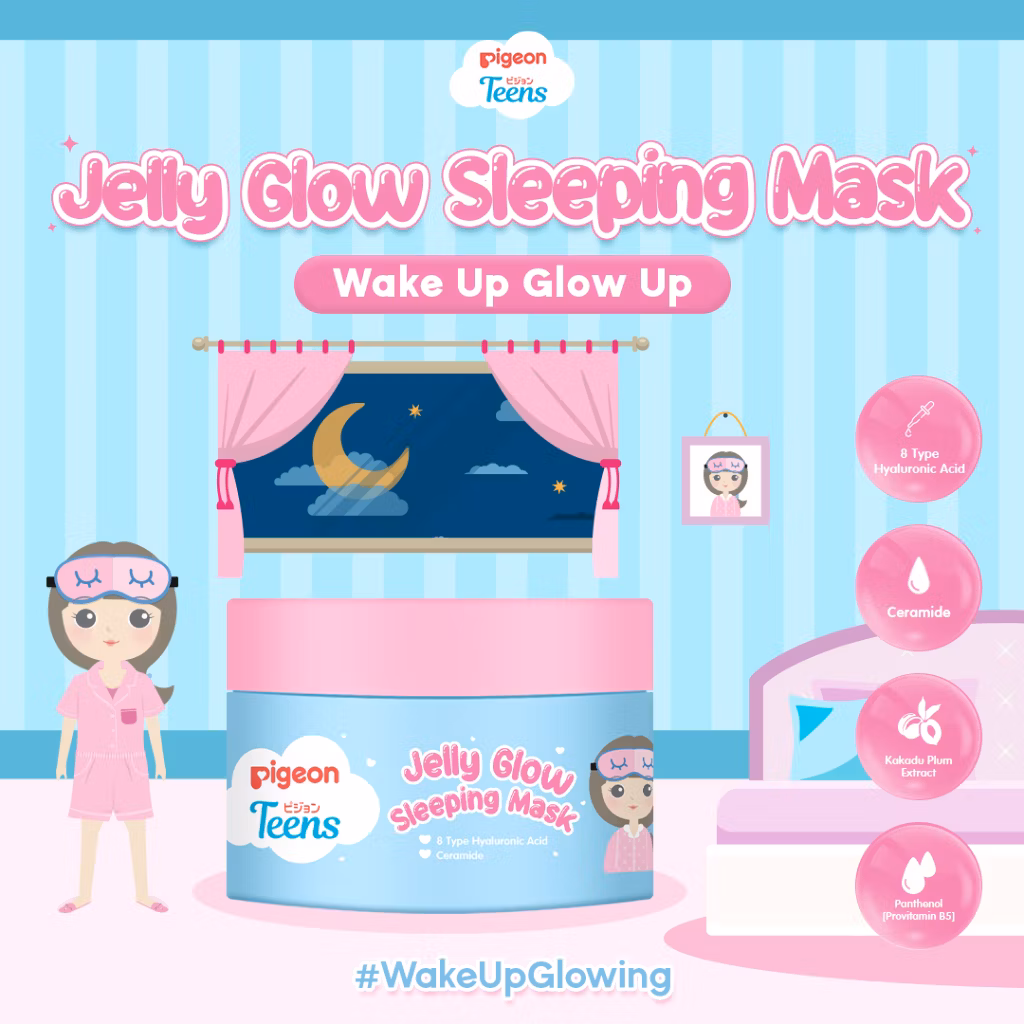Pigeon Teens Jelly Glow Sleeping Mask 30g