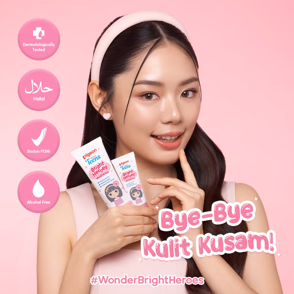 Pigeon Teens Bright Heroes Moisturizer 50ml