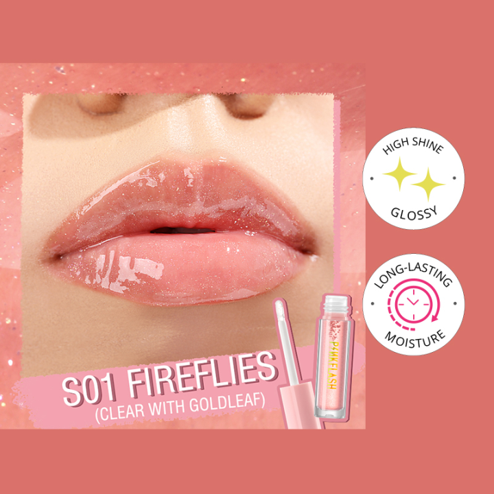 Pinkflash Lasting Glossy Lipgloss L02-S01 Fireflies