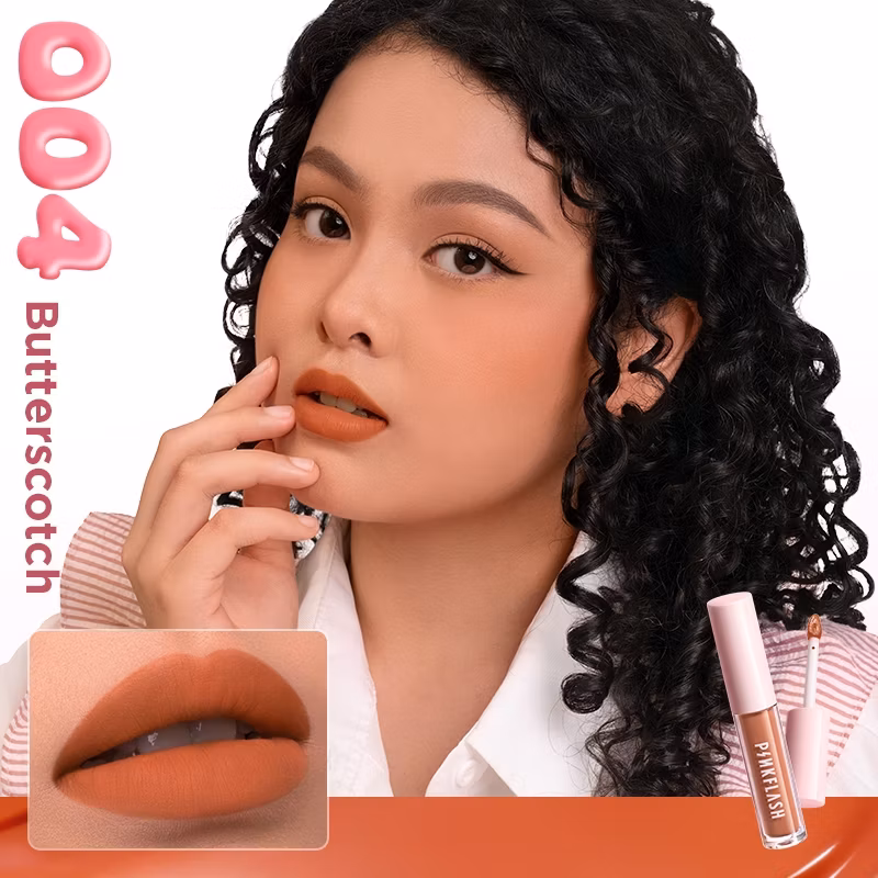 Pinkflash Lasting Matte Lip Cream L01-004 Orange Soda