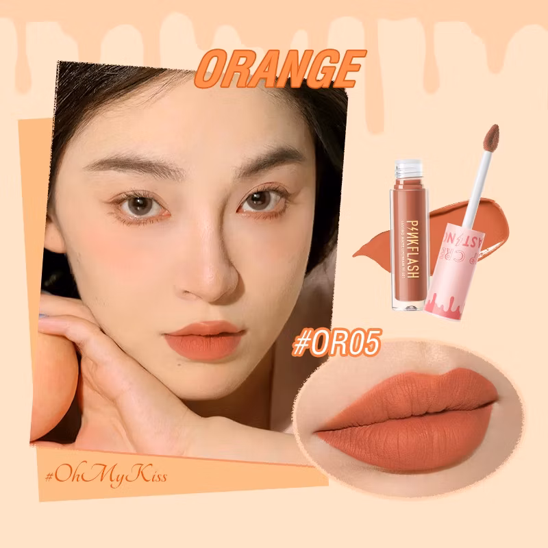 Pinkflash Lasting Matte Lip Cream L01-OR05 Orange