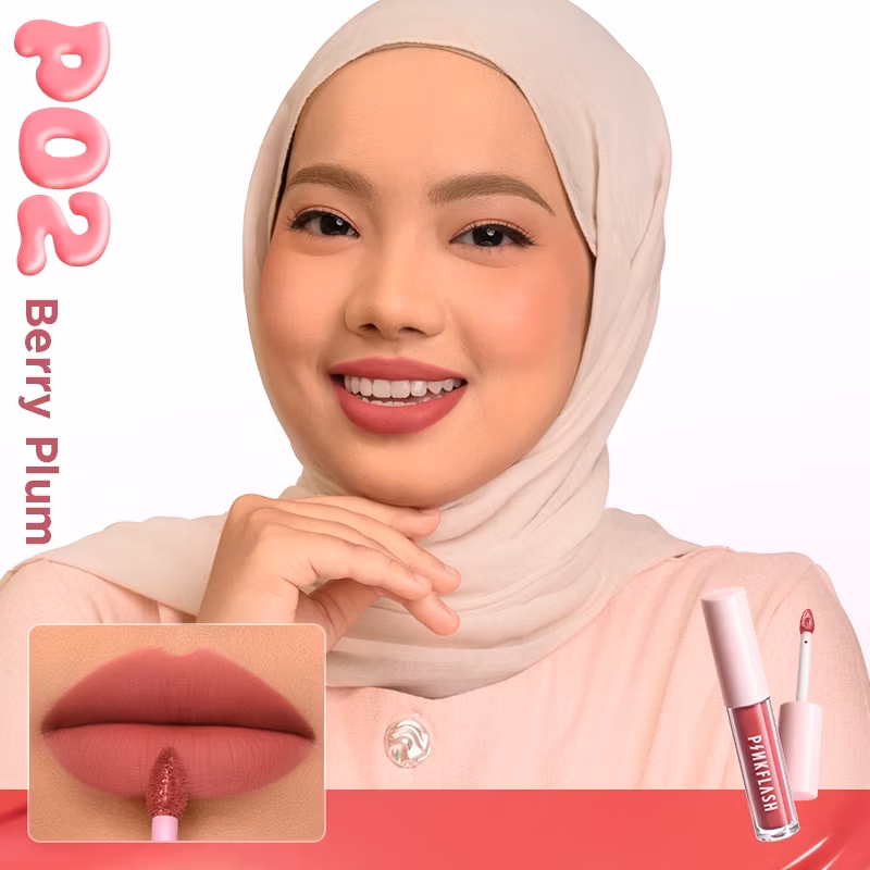 Pinkflash Lasting Matte Lip Cream L01-P02 Misteryrous