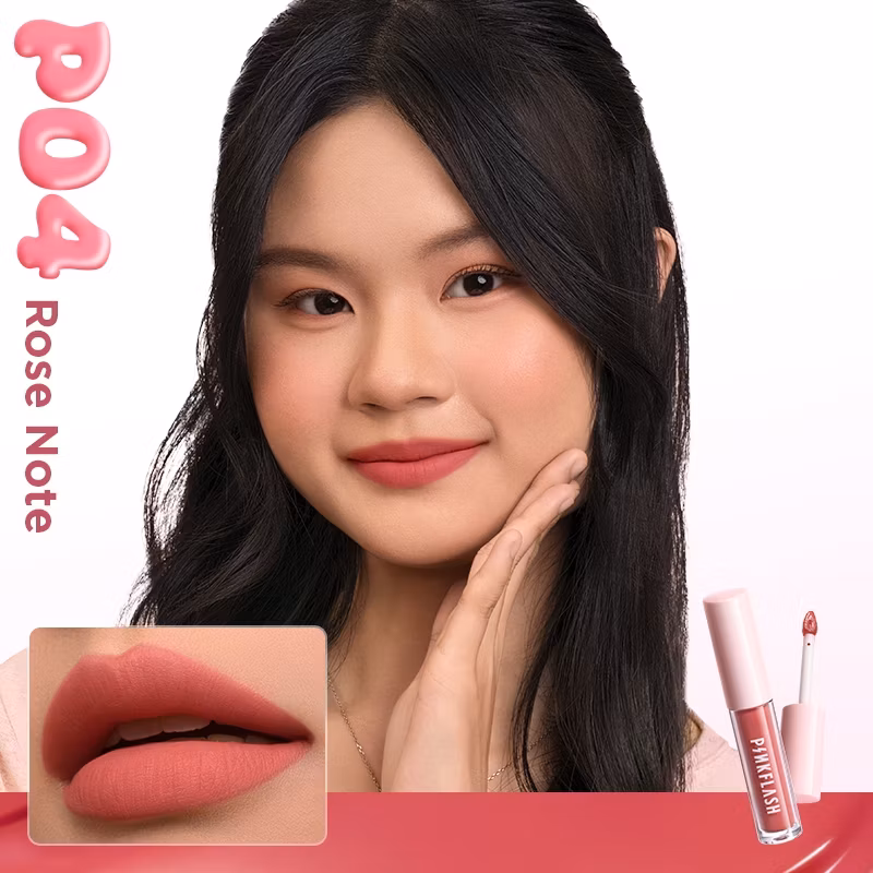 Pinkflash Lasting Matte Lip Cream L01-P04 Melon Smooth