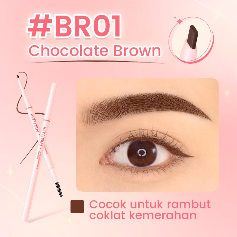 PINKFLASH SKINNY EYEBROW PENCIL BR01